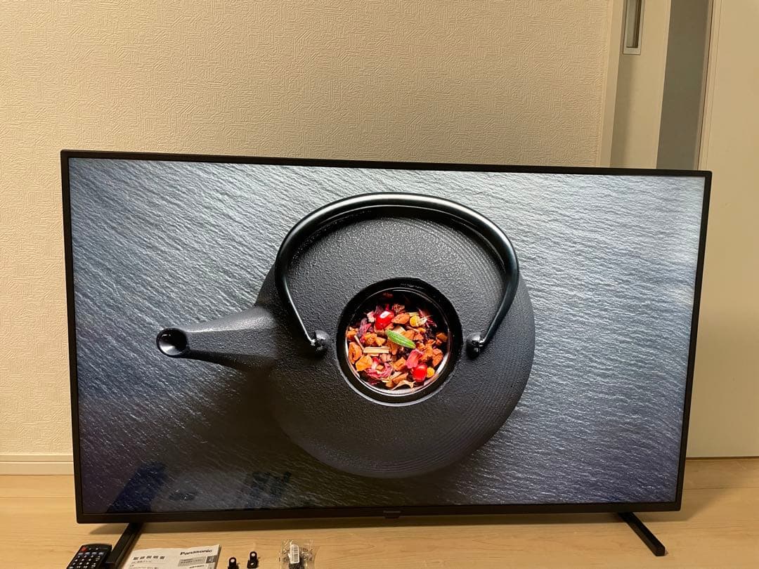 美品　2022年製Panasonic 50V型 4K液晶テレビ VIERA