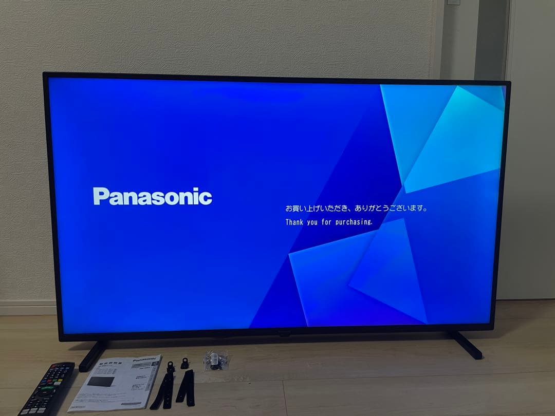 美品　2022年製Panasonic 50V型 4K液晶テレビ VIERA