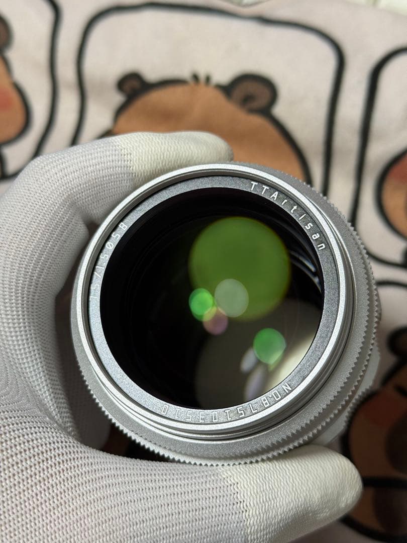TTArtisan 75mm F1.5 シルバー M42