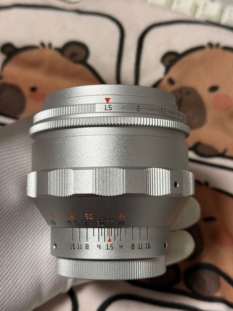 TTArtisan 75mm F1.5 シルバー M42