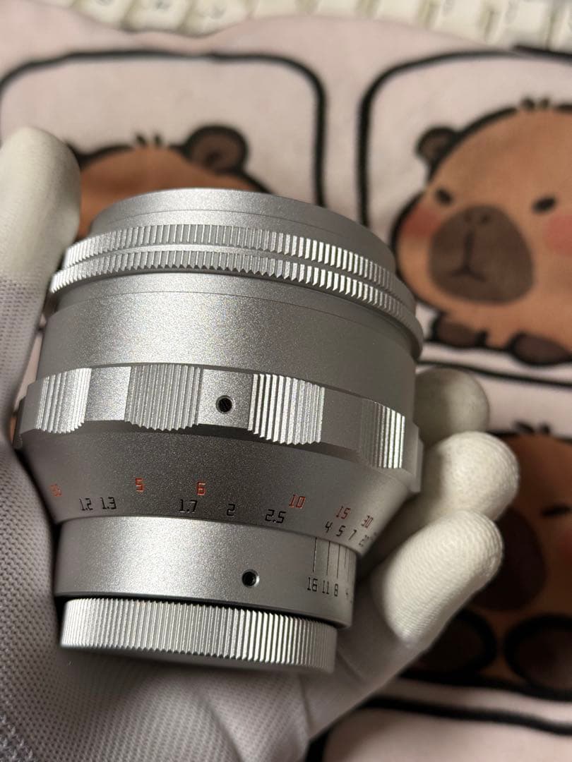 TTArtisan 75mm F1.5 シルバー M42