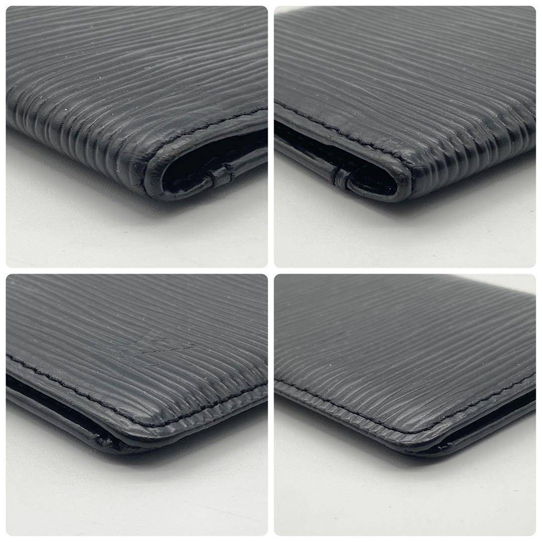 【希少】ルイヴィトン・カードケース・ポシェット・カルト ヴイジット・エピ・黒