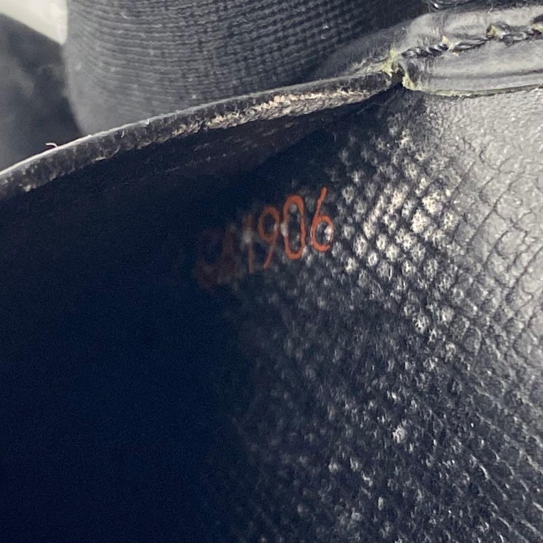 【希少】ルイヴィトン・カードケース・ポシェット・カルト ヴイジット・エピ・黒