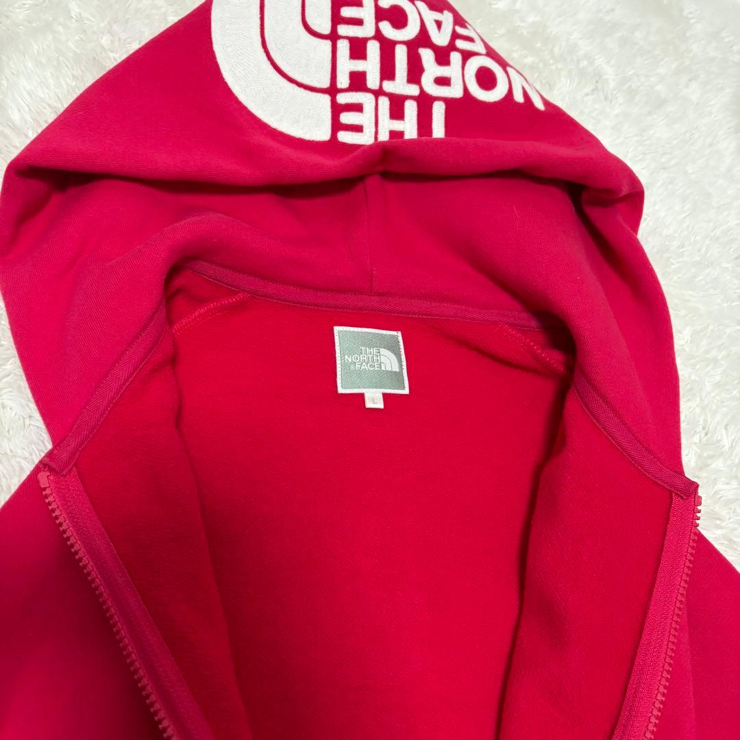 ノースフェイス　リアビューフルジップフーディー　NTW12442 L ピンク
