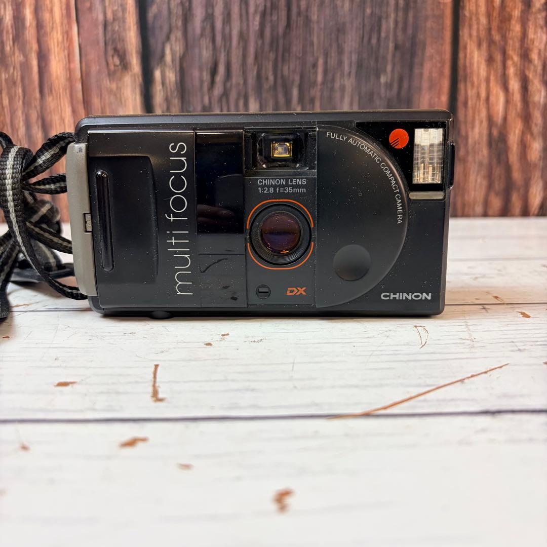 フィルムカメラ CHINON AUTO 3001 multi focus 35mm F2.8