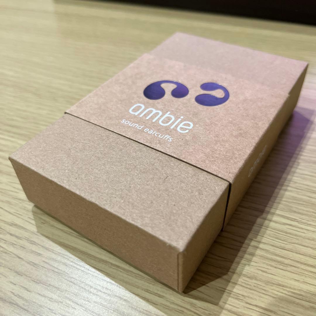 ambie TW-01 ブラック ワイヤレスイヤホン