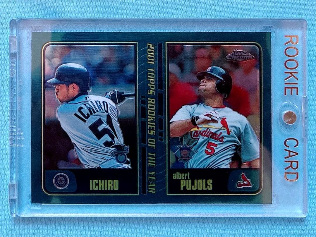 2001 Topps Traded Chrome イチロー/プーホールズ RC