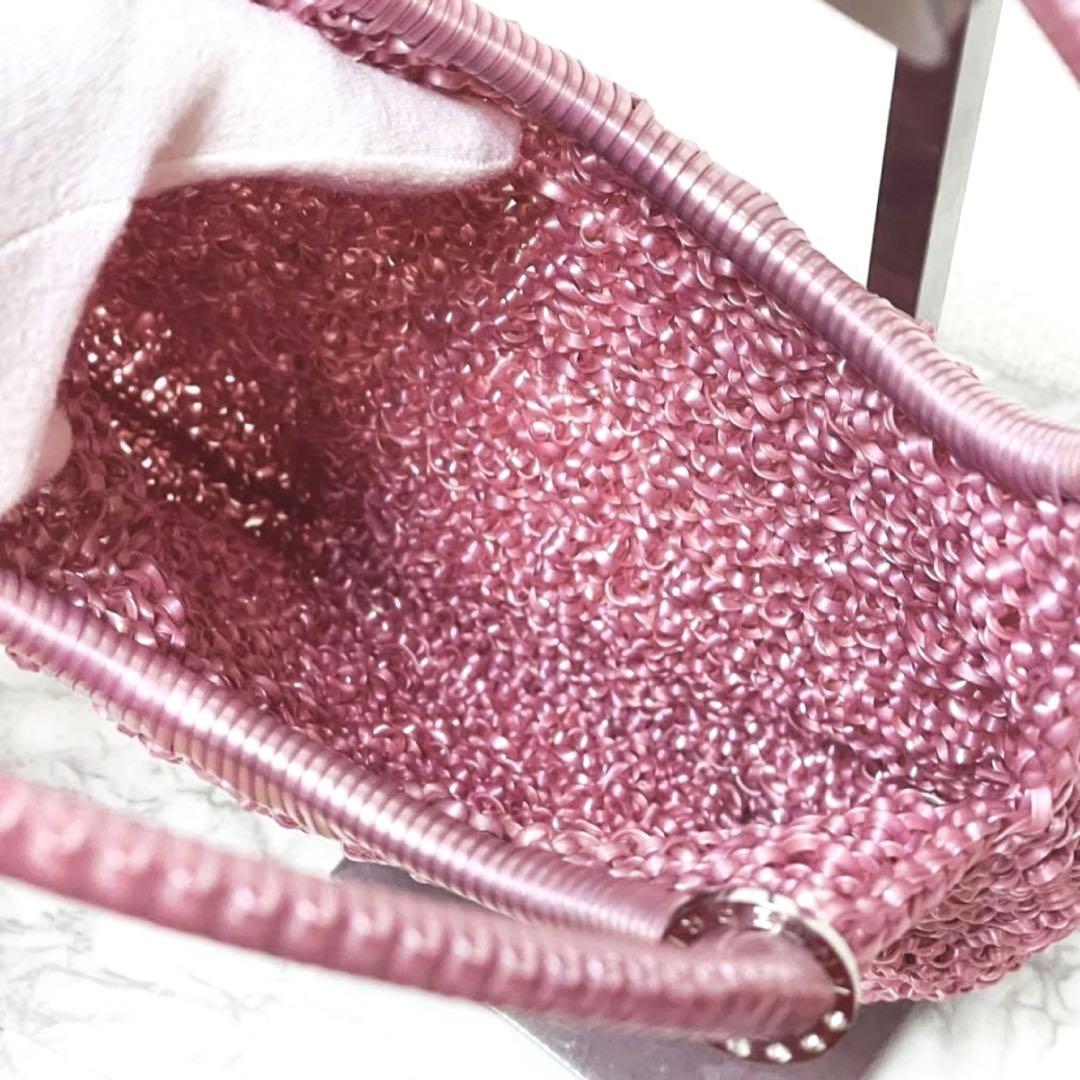 カトリーナ様用 ⭐️極美品⭐️アンテプリマ ワイヤーバッグ ラウンド縦型 ピンク