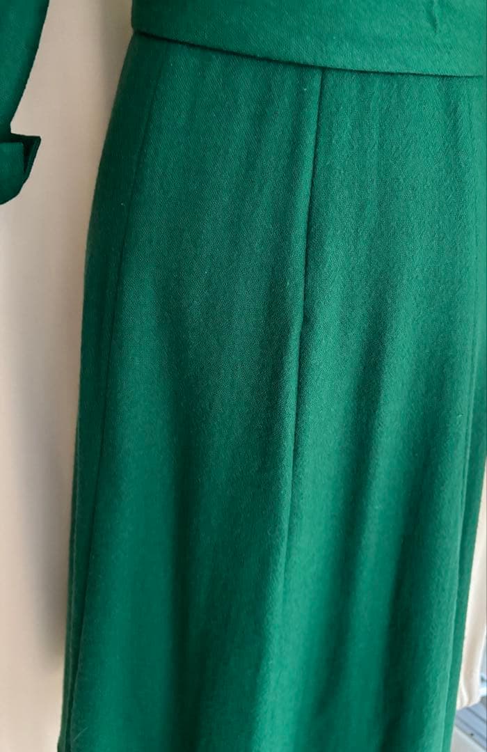 シビラ　グリーンロングワンピース