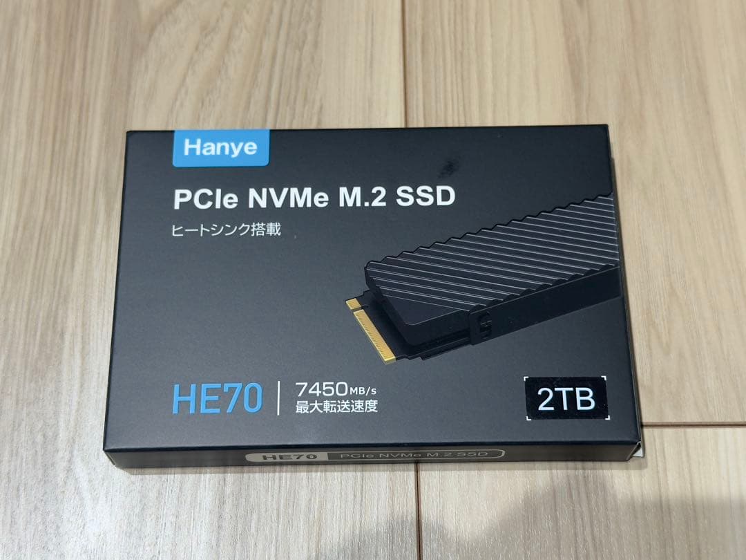 Hanye HE70 M.2 Type2280 NVMe 2TB 内蔵型SSD