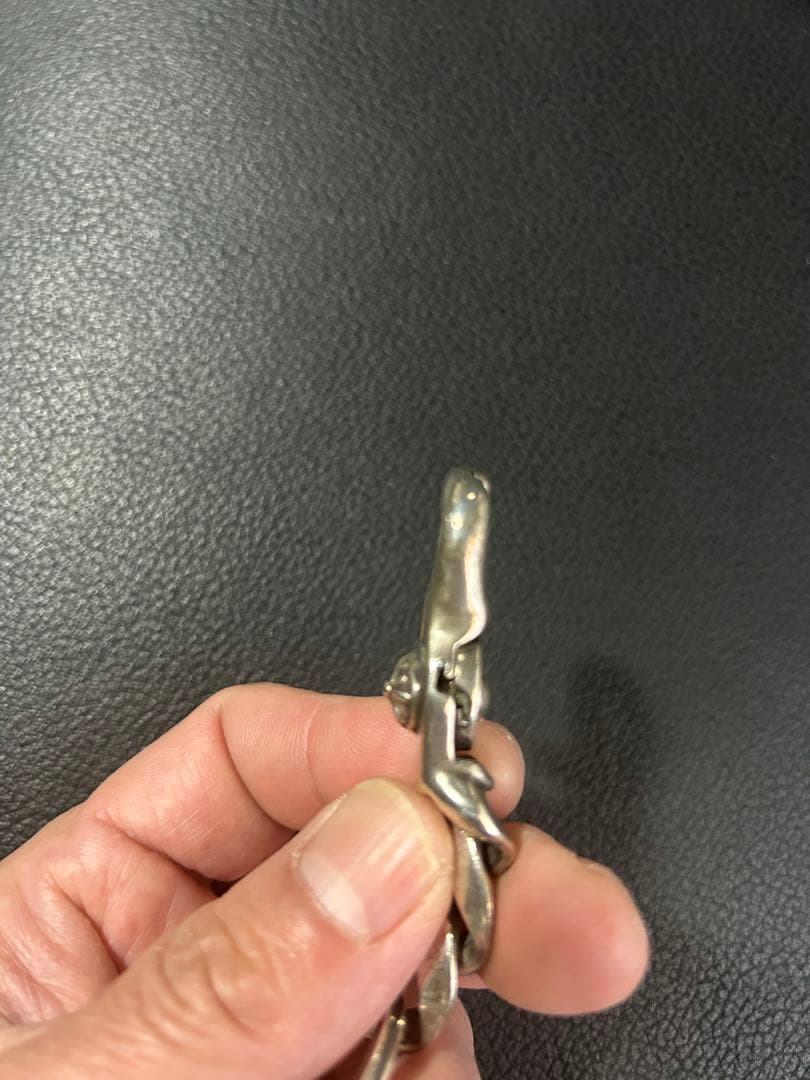 クロムハーツ クラシックキーチェーン ショート 2LINK クリップ