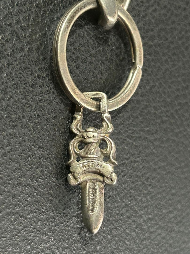 クロムハーツ クラシックキーチェーン ショート 2LINK クリップ