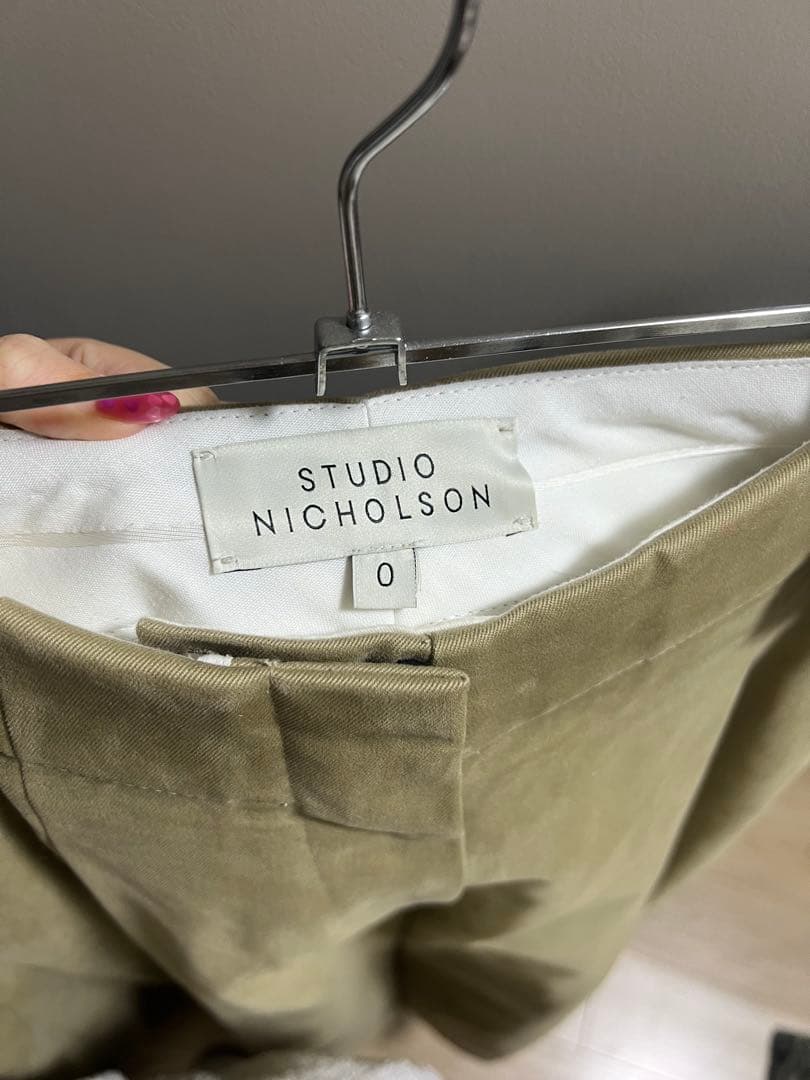 【美品】STUDIO NICHOLSON「DORDONI」