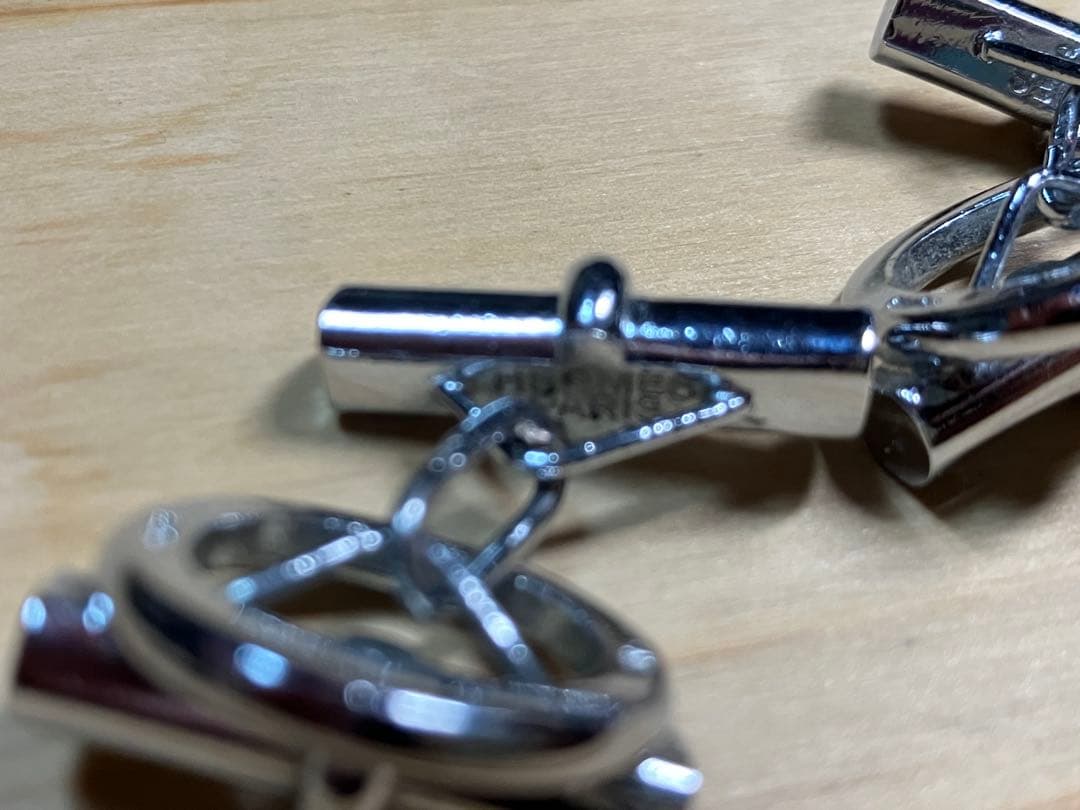 HERMES エルメス シェーヌダンクル リンクス カフスボタン SV925
