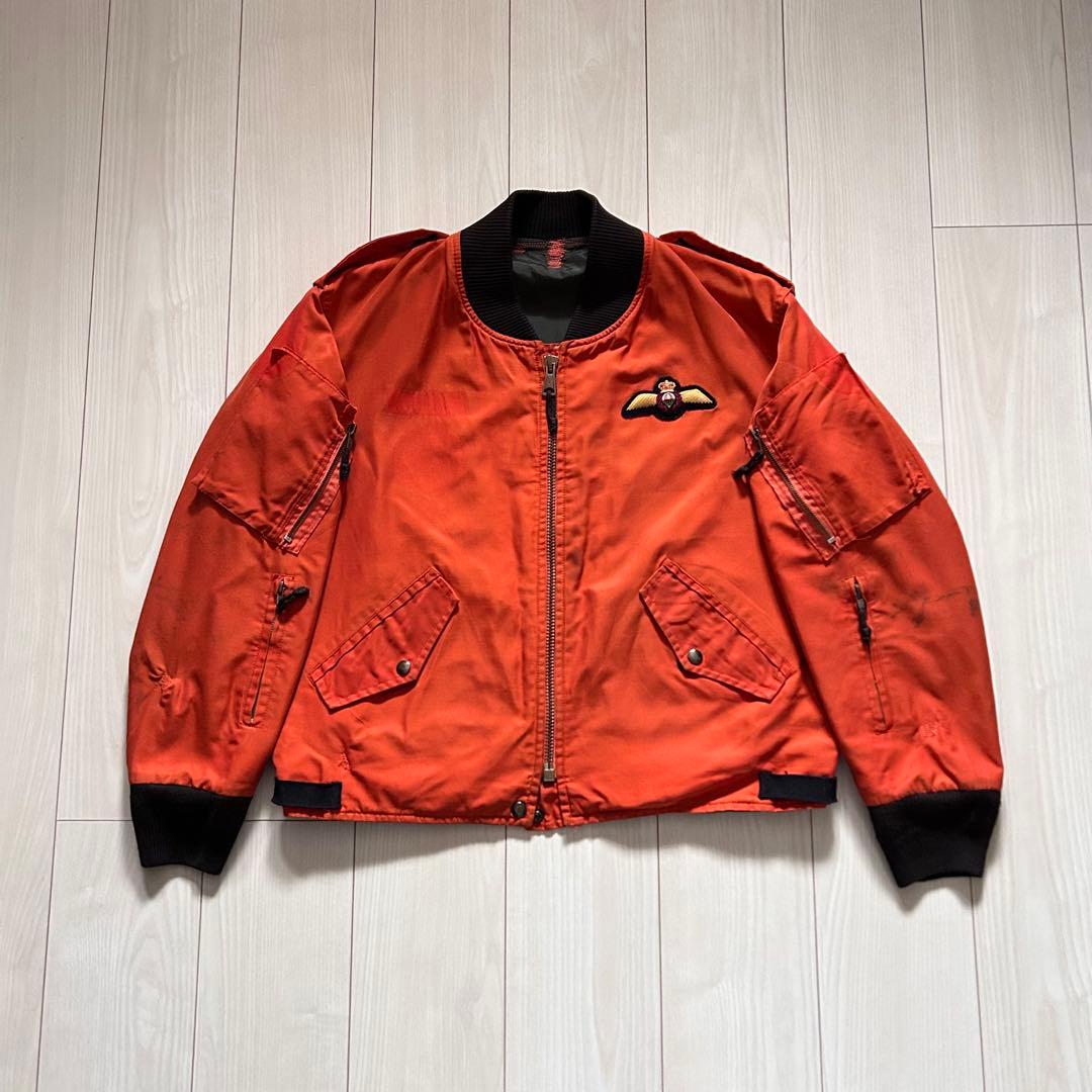 【希少カラー】80s カナダ軍　SAR レスキュージャケット　フライトジャケット