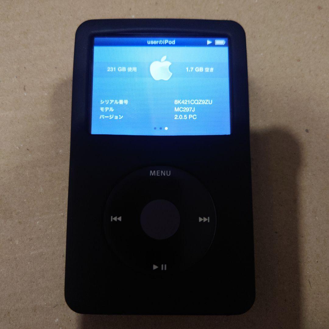 iPod classic MC297J 160GB⇒256GB SDカスタマイズ