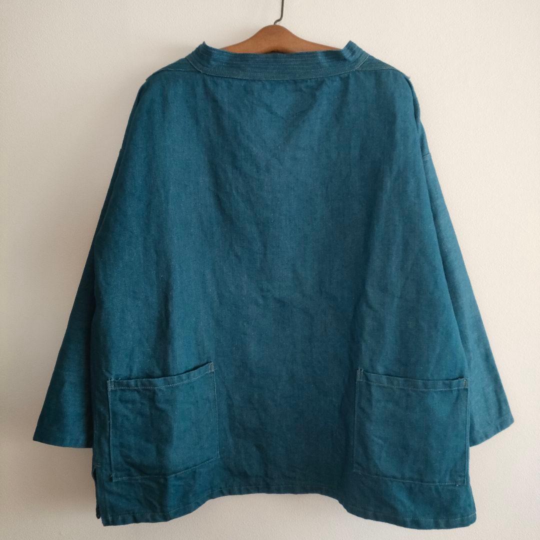 ジャケット・アウター BROWN TABBY WORKS denim fisherman smock