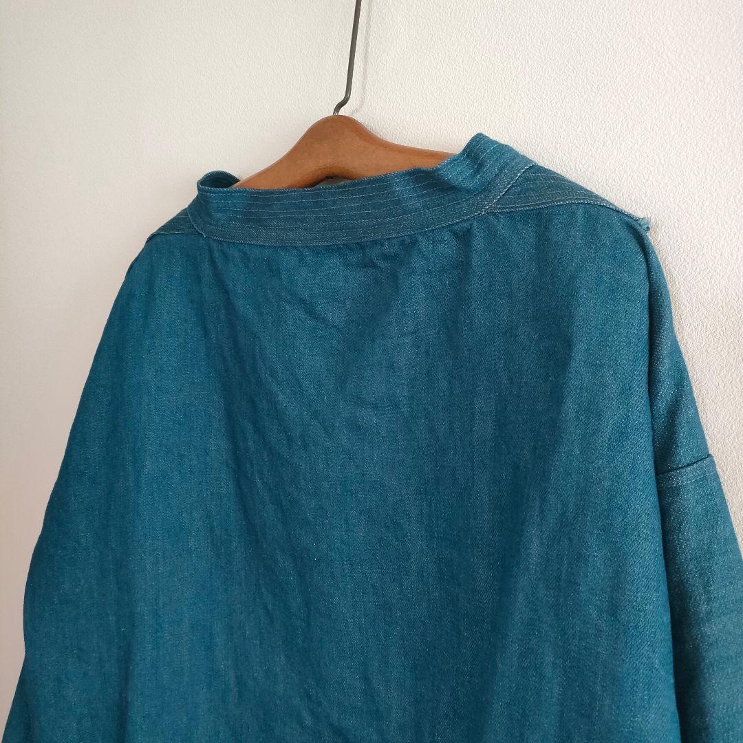 ジャケット・アウター BROWN TABBY WORKS denim fisherman smock