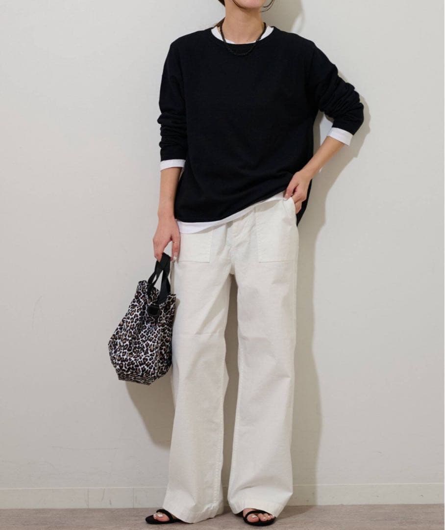 JOURNAL STANDARD relume ワイドベイカーパンツ38ホワイト