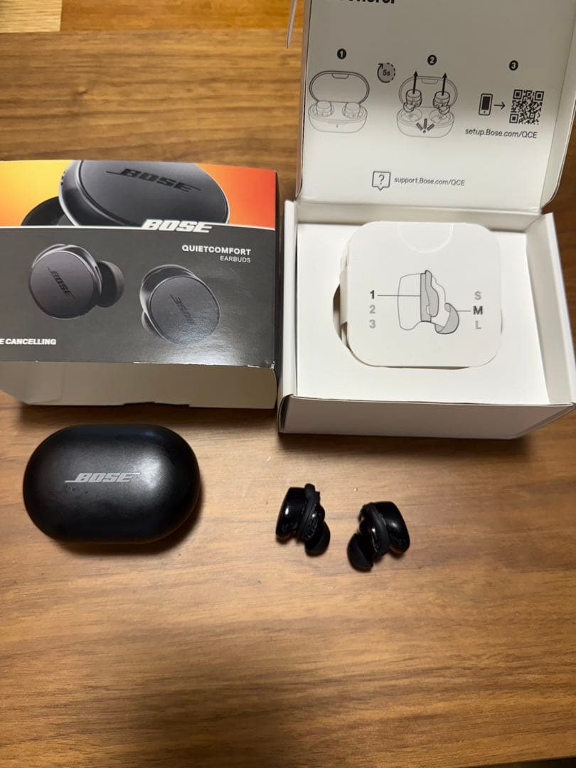 Bose QuietComfort Earbuds ブラック 不具合あり