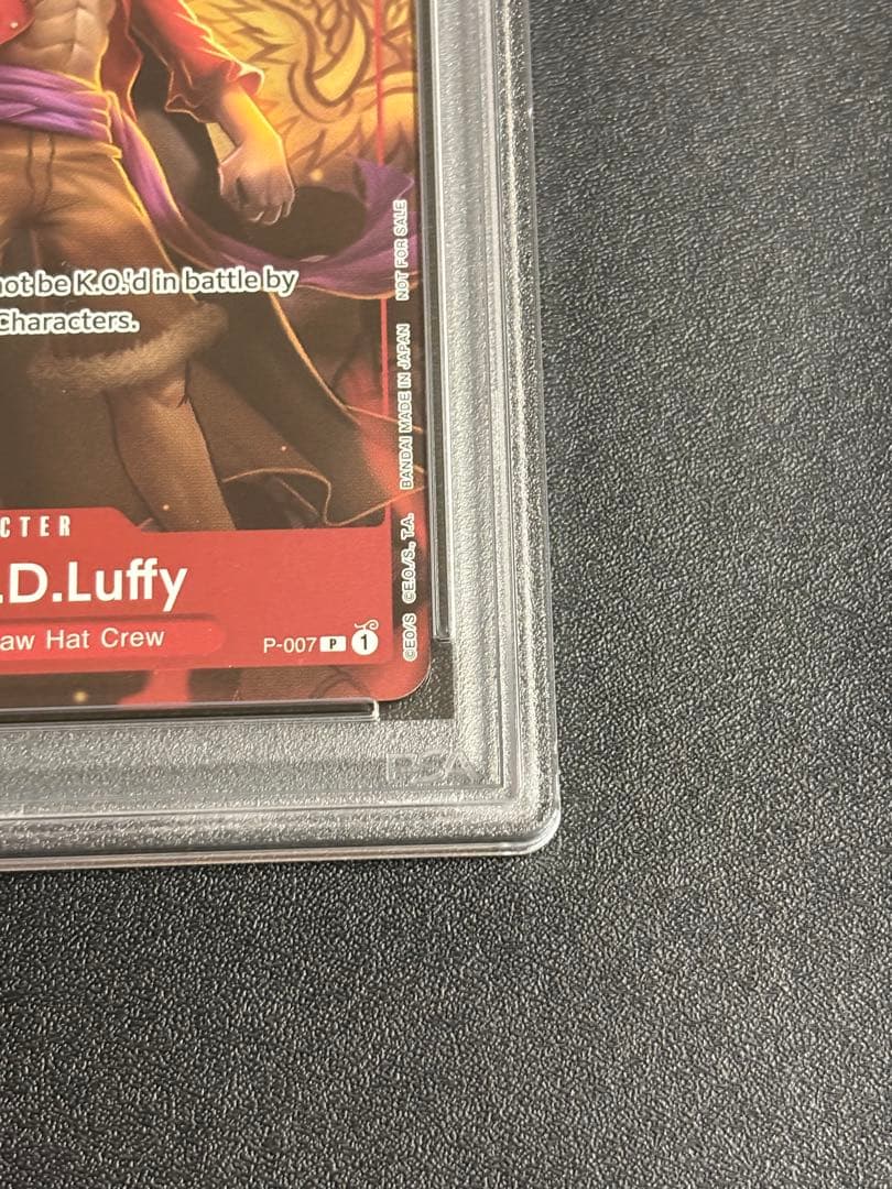 【PSA10】モンキー・D・ルフィ チャンピオンシップ 世界に339枚 英語版