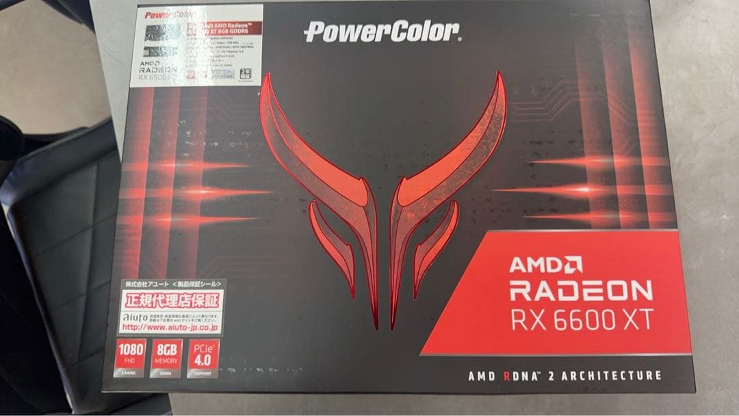 新品未使用AMD Radeon RX 6600XT 8GB
