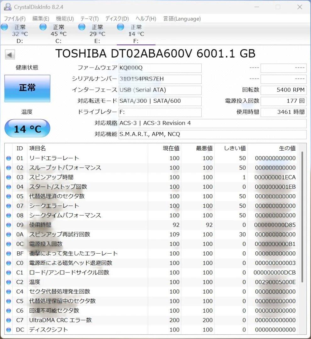 BUFFALO 外付けハードディスク 6TB USB3.1(Gen1)