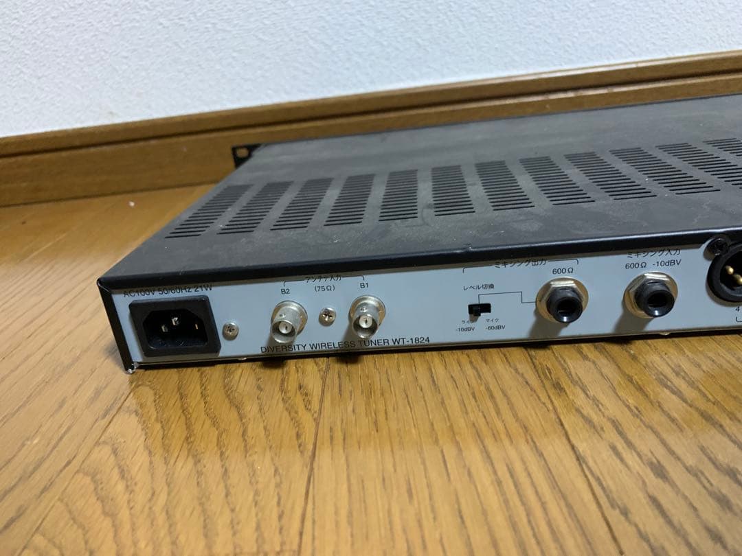 動作品　TOA　ダイバシティワイヤレスチューナー　WT-1824