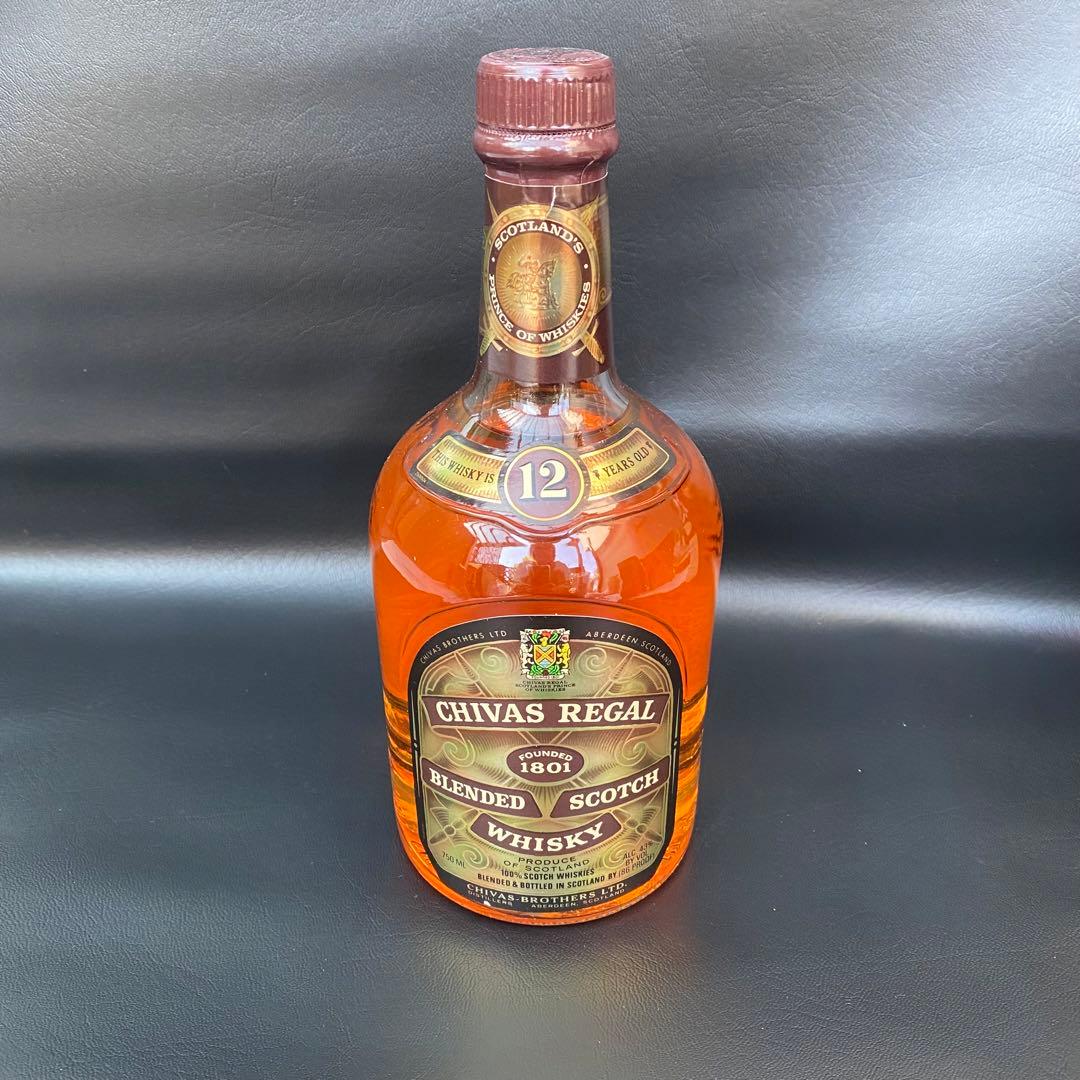 ◆古酒３本　オールドパー12年／ヘネシー V.S.O.P／シーバスリーガル12年