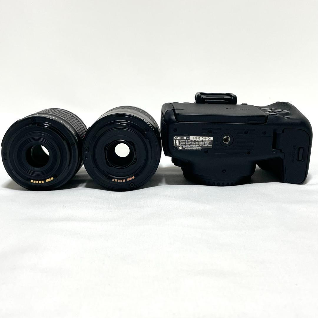 バリアングル液晶❣️ Canon EOS Kiss X9i Wズームレンズセット