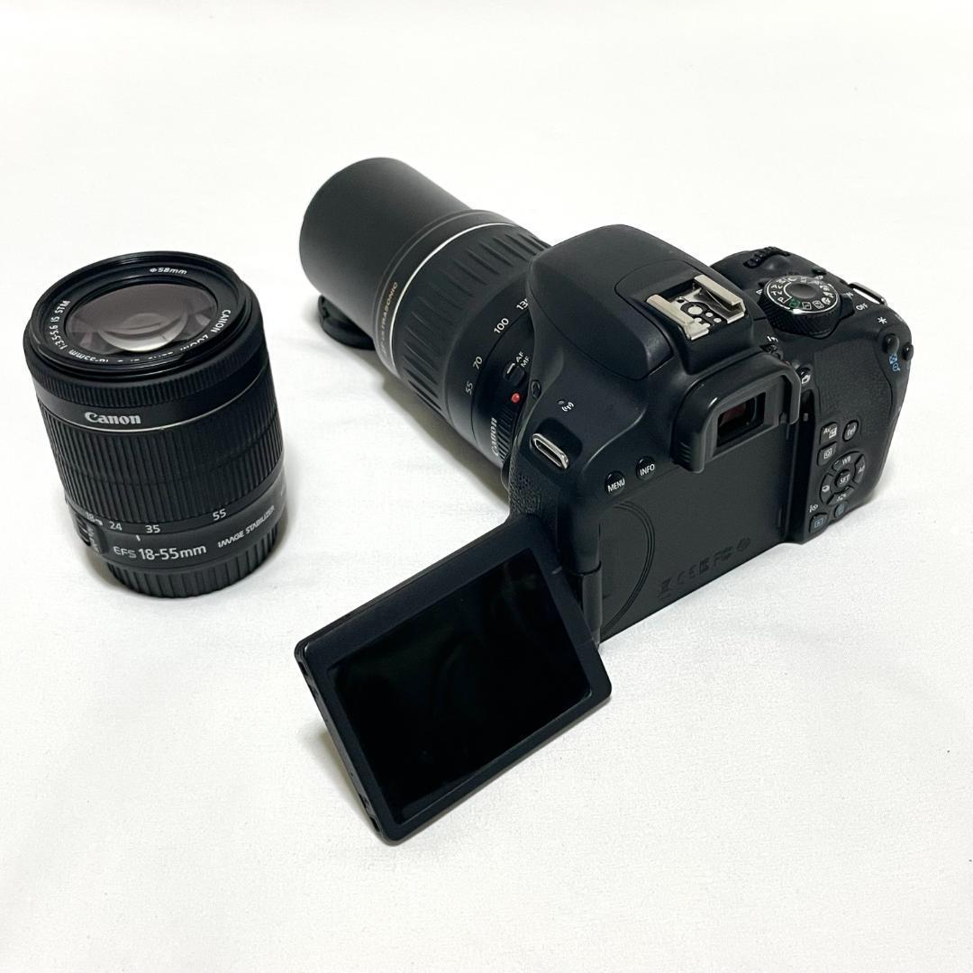 バリアングル液晶❣️ Canon EOS Kiss X9i Wズームレンズセット