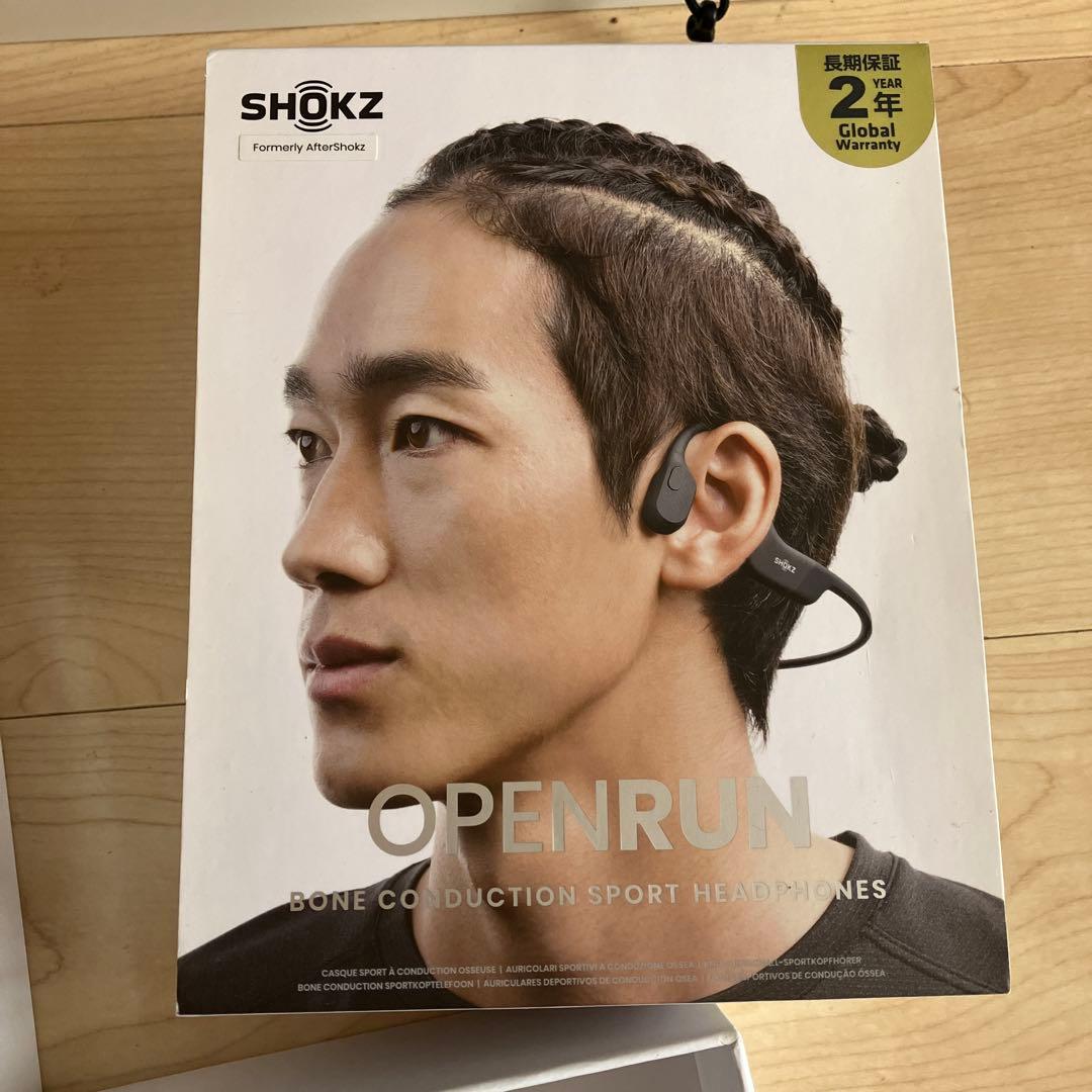 SHOKZ OPENRUN 骨伝導イヤフォン