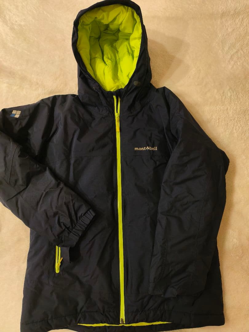 montbell モンベル スキーウェアキッズ 上下セット（ジオライン付き）