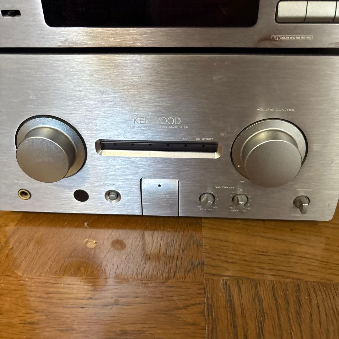 KENWOOD CDデッキ・カセットデッキ、チューナー、コンポセット