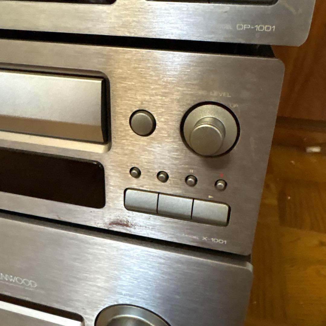 KENWOOD CDデッキ・カセットデッキ、チューナー、コンポセット