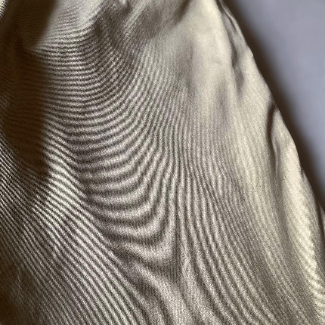 70s US ARMY コットンチノパンツ カーキ w29 l29 アメリカ軍