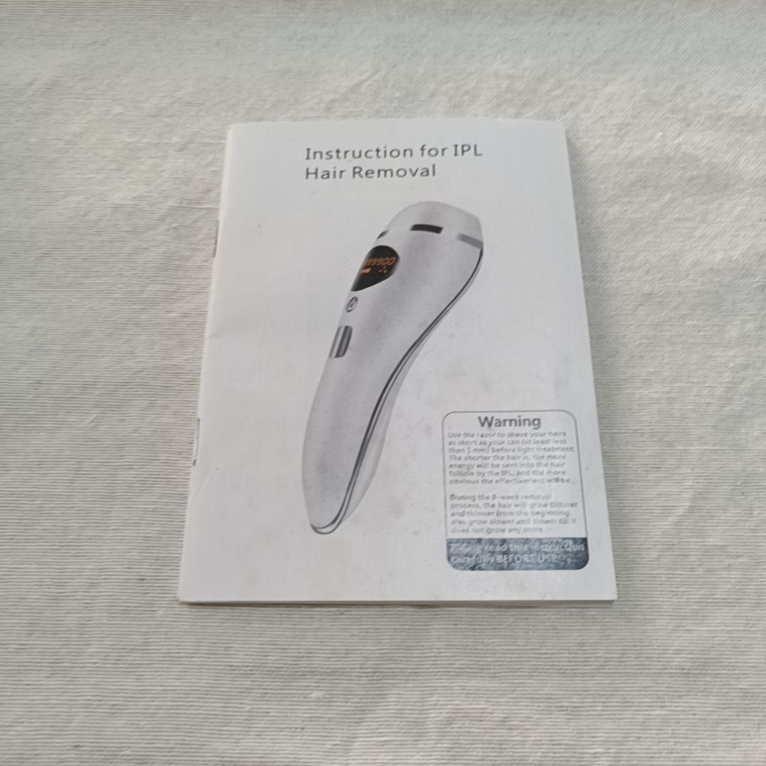 【最終値下げ】家庭用脱毛器　ブラック