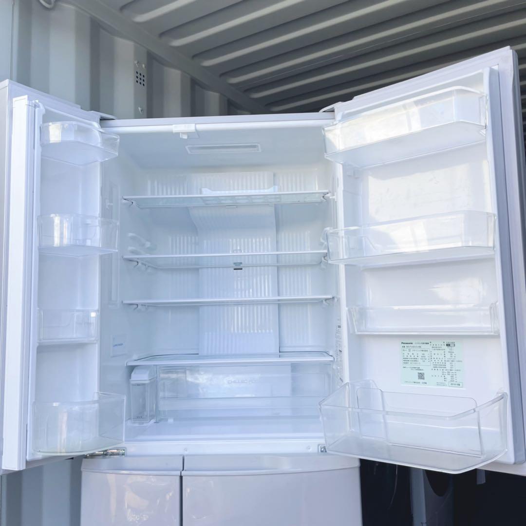 取付無料！パナソニックエコナビ搭載 おしゃれインテリア6ドア冷蔵庫！洗濯機