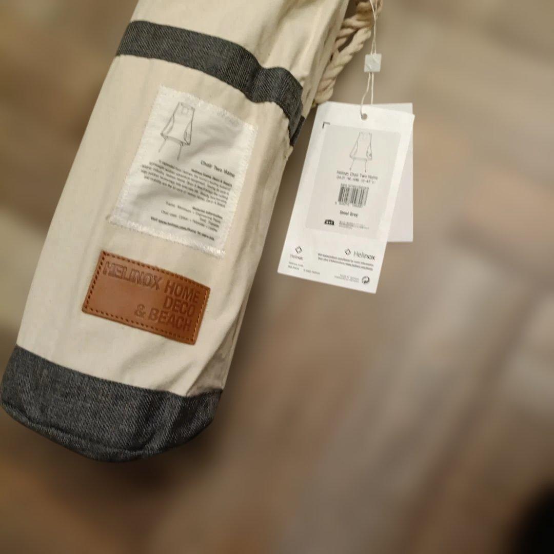 Helinox ヘリノックス チェアートゥホーム　スチールグレー