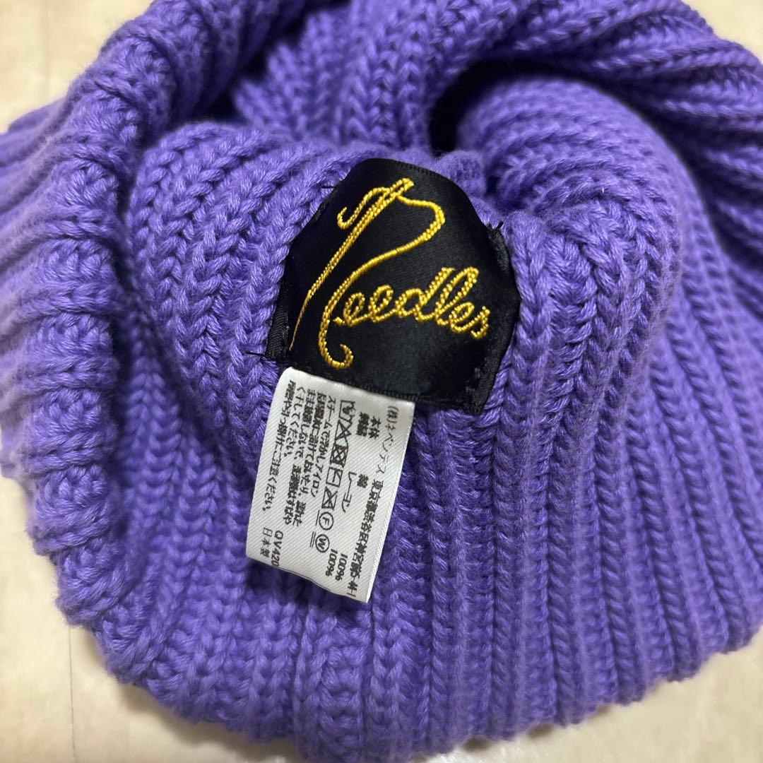 Needles ニードルズ 田中かえ ビーニー ニットキャップ ニット帽