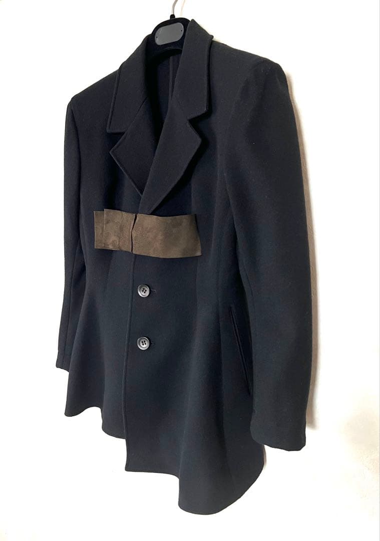 ヴィンテージ YohjiYamamoto 新品未使用ウールジャケットBLACK