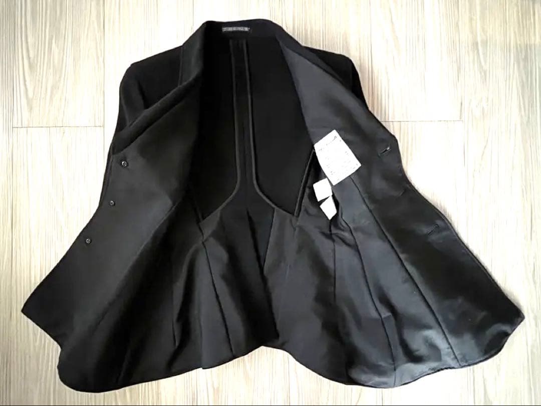 ヴィンテージ YohjiYamamoto 新品未使用ウールジャケットBLACK