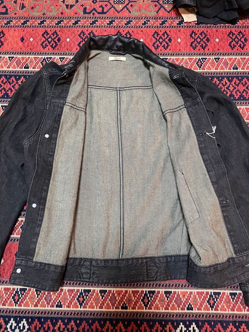 shiun FADED DENIM JACKET Sサイズ