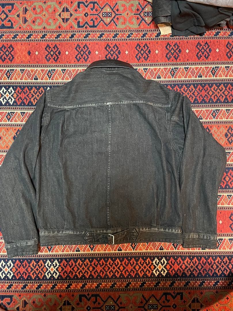 shiun FADED DENIM JACKET Sサイズ