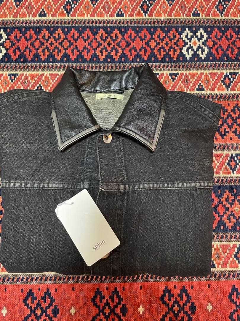 shiun FADED DENIM JACKET Sサイズ
