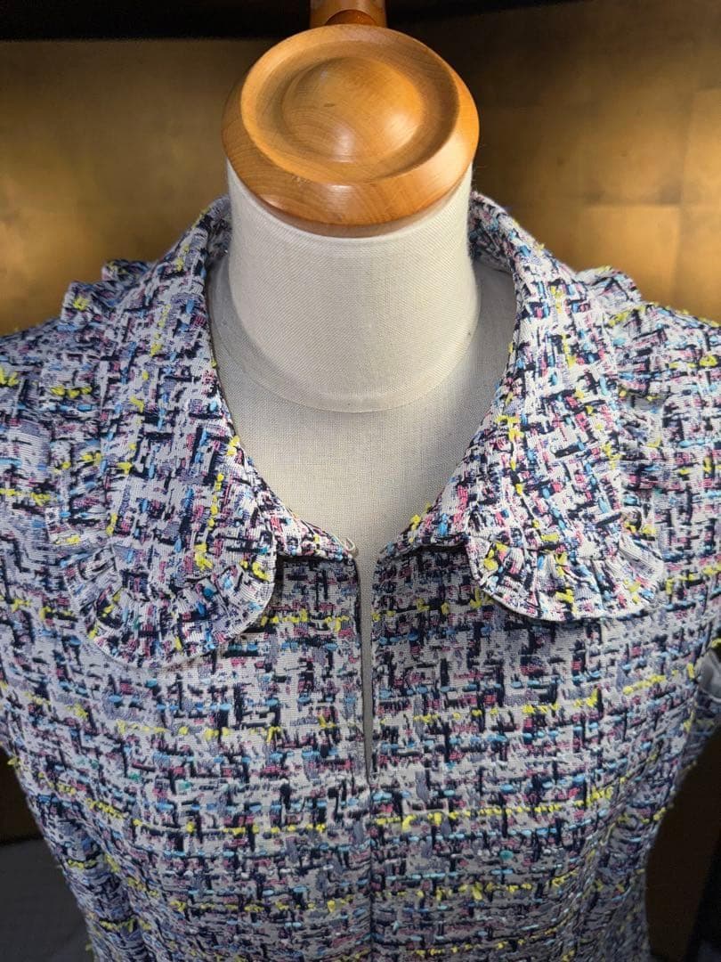 【Reneルネ】新品タグ付きDM掲載定価101,200円ティッセワンピース38