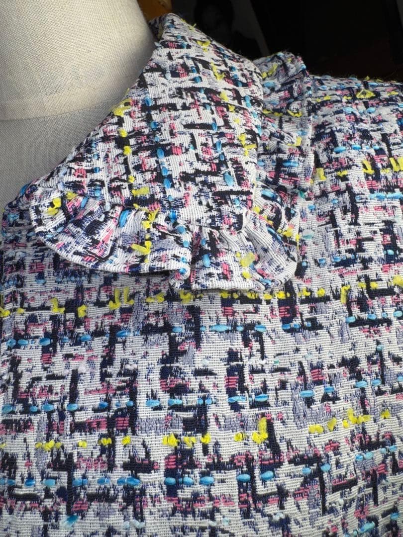 【Reneルネ】新品タグ付きDM掲載定価101,200円ティッセワンピース38