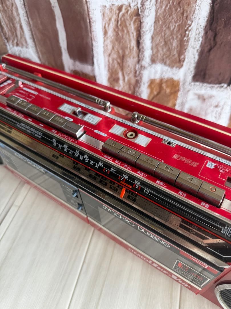 レトロ　Victor RC-V720 ステレオカセットレコーダー