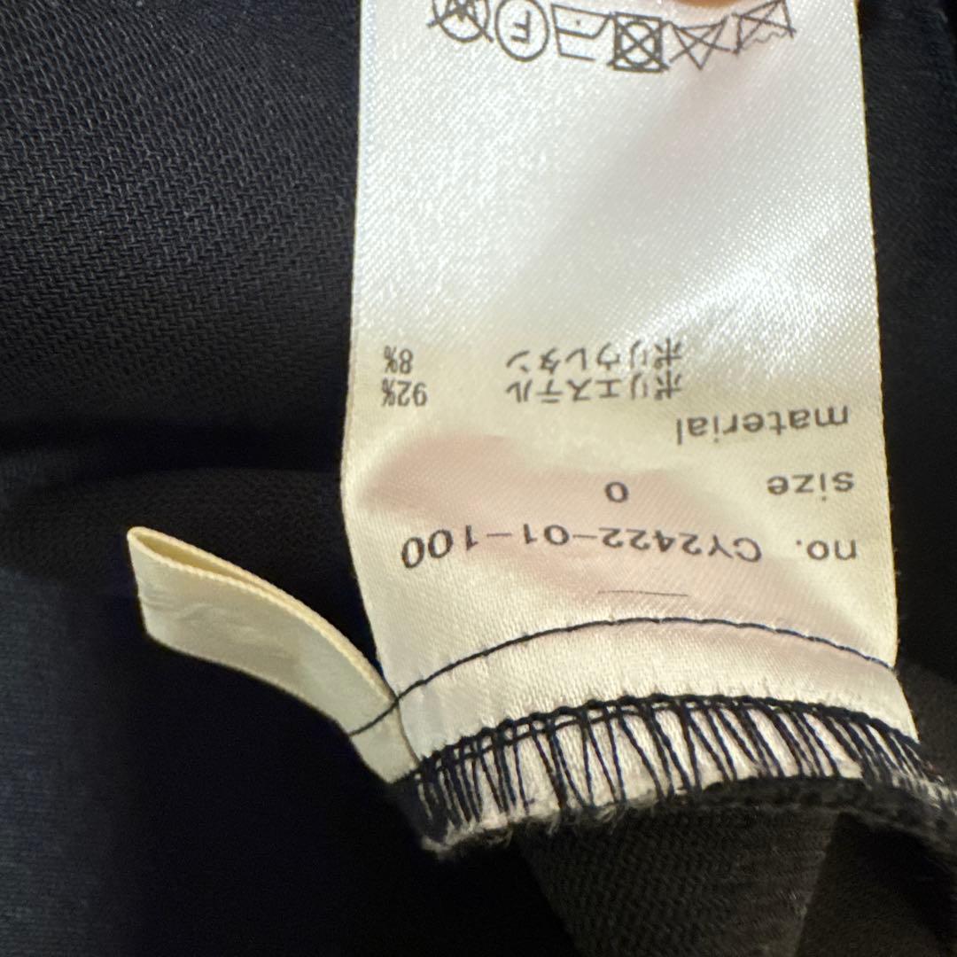 シーニュ　cygme ハートカットトップス　Caroline ブラック　サイズ0