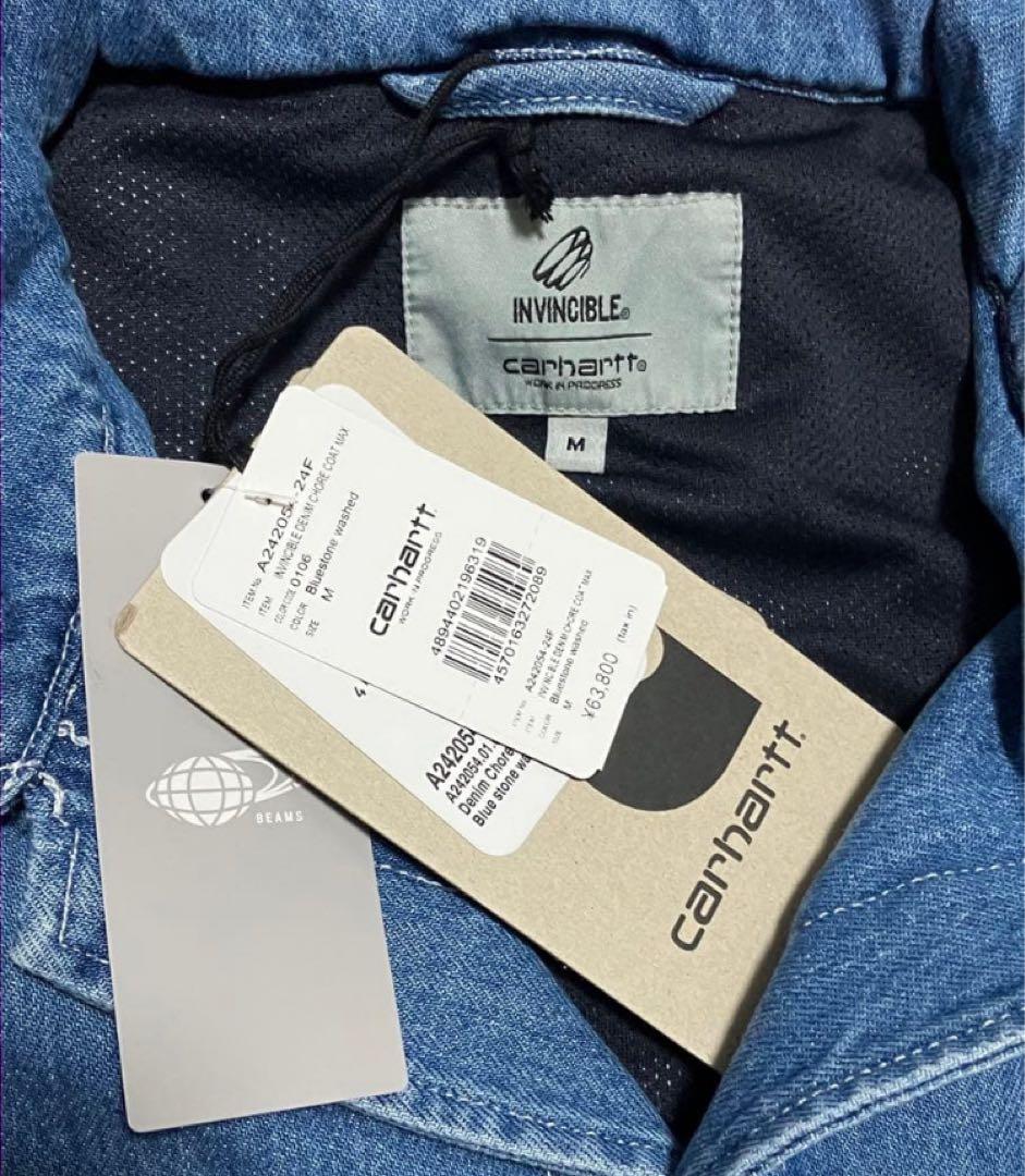 新品 Carhartt INVINCIBLE DENIM CHORE COAT